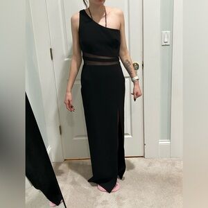 NWT Likely One Shoulder Gown